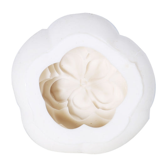 5 Petal Flower Shape Silicone Candle Mold