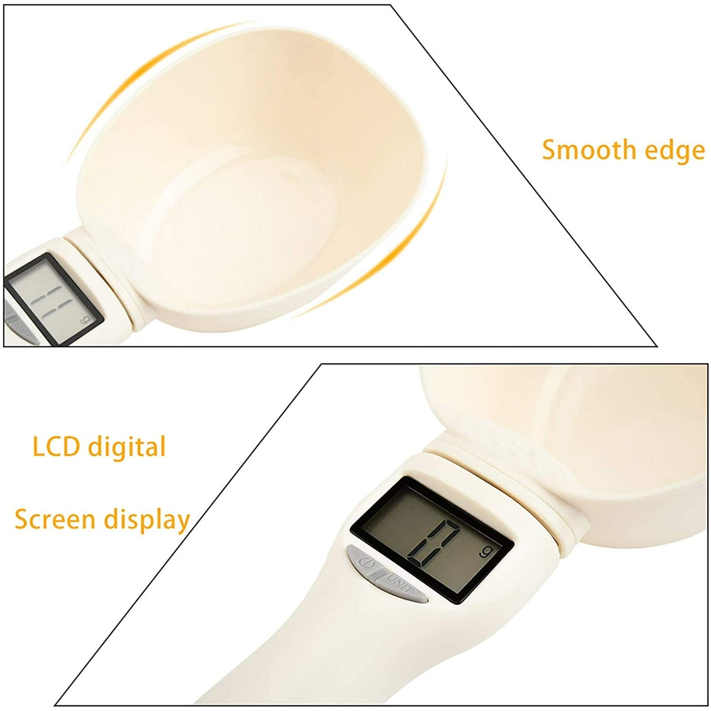 Digital Measuring Spoon White