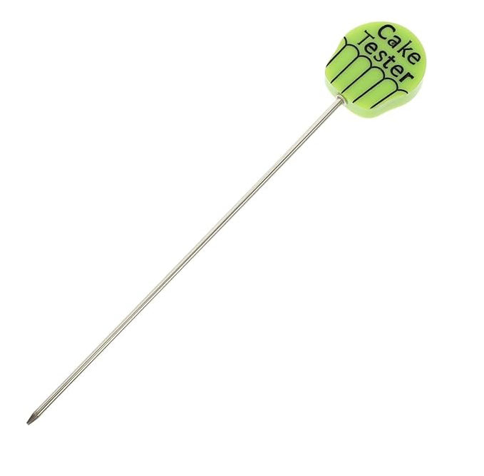Cupcake Design Cake Tester Stainless Steel With Plastic Handle