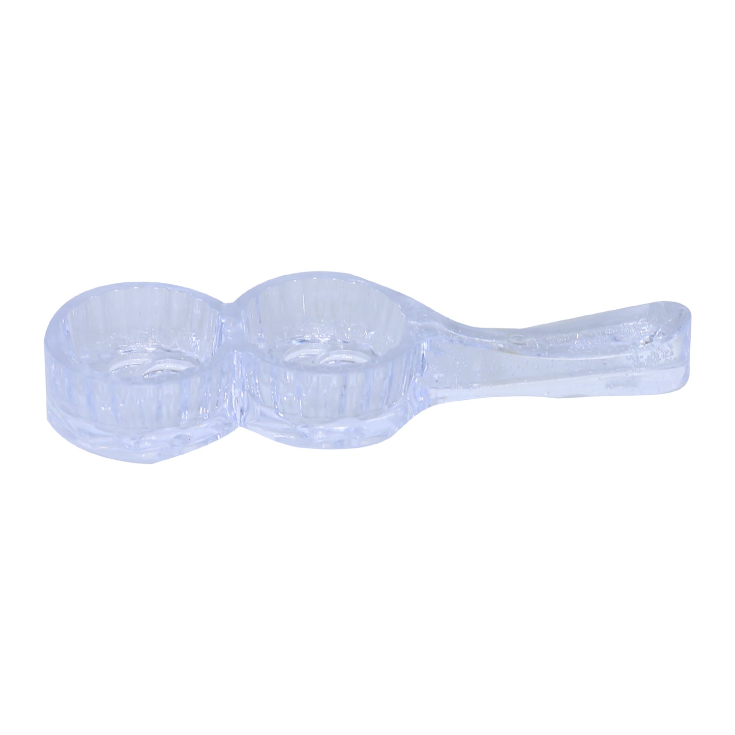 Fan Style Acrylic Cookie And Biscuit Mold 2 Cavity