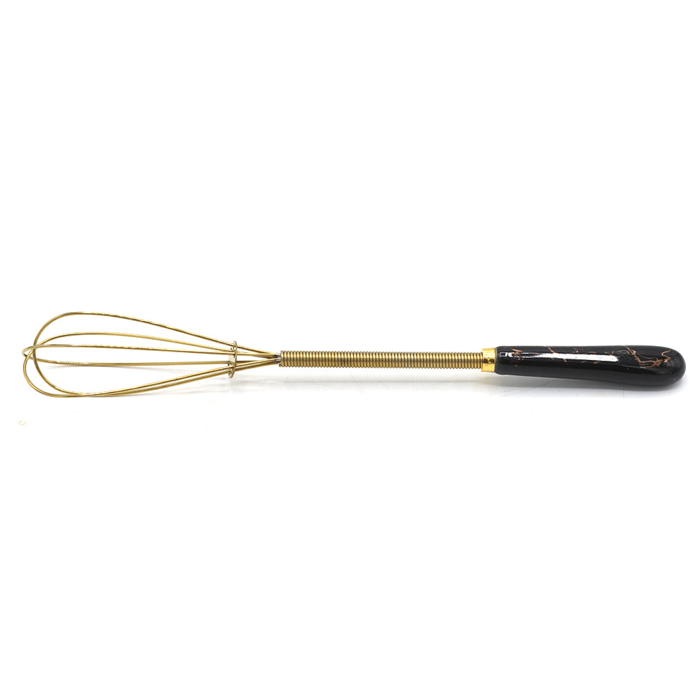 Mini Golden Metal Hand Whisk