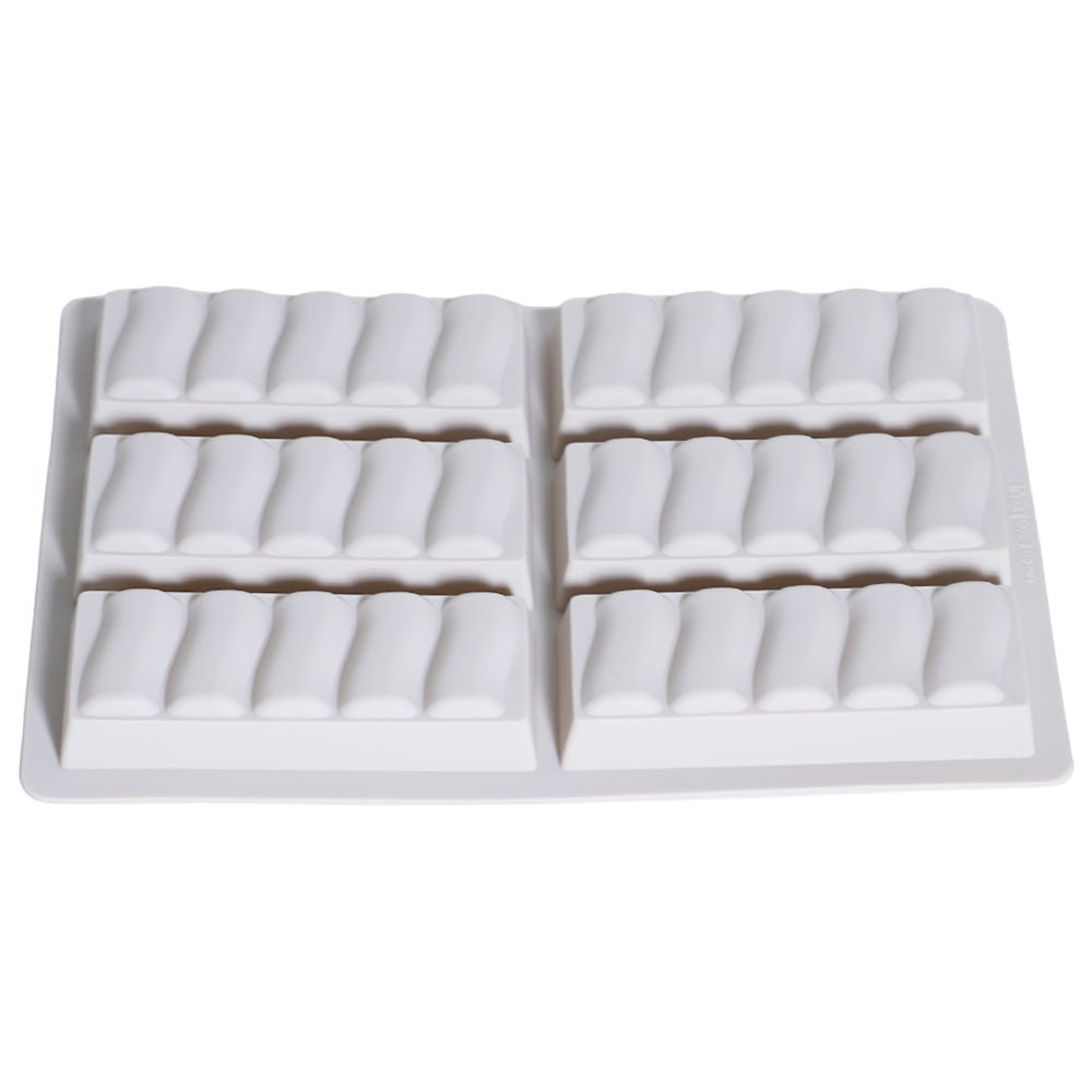 Marshmallow Bar Silicone Mold 6 Cavity