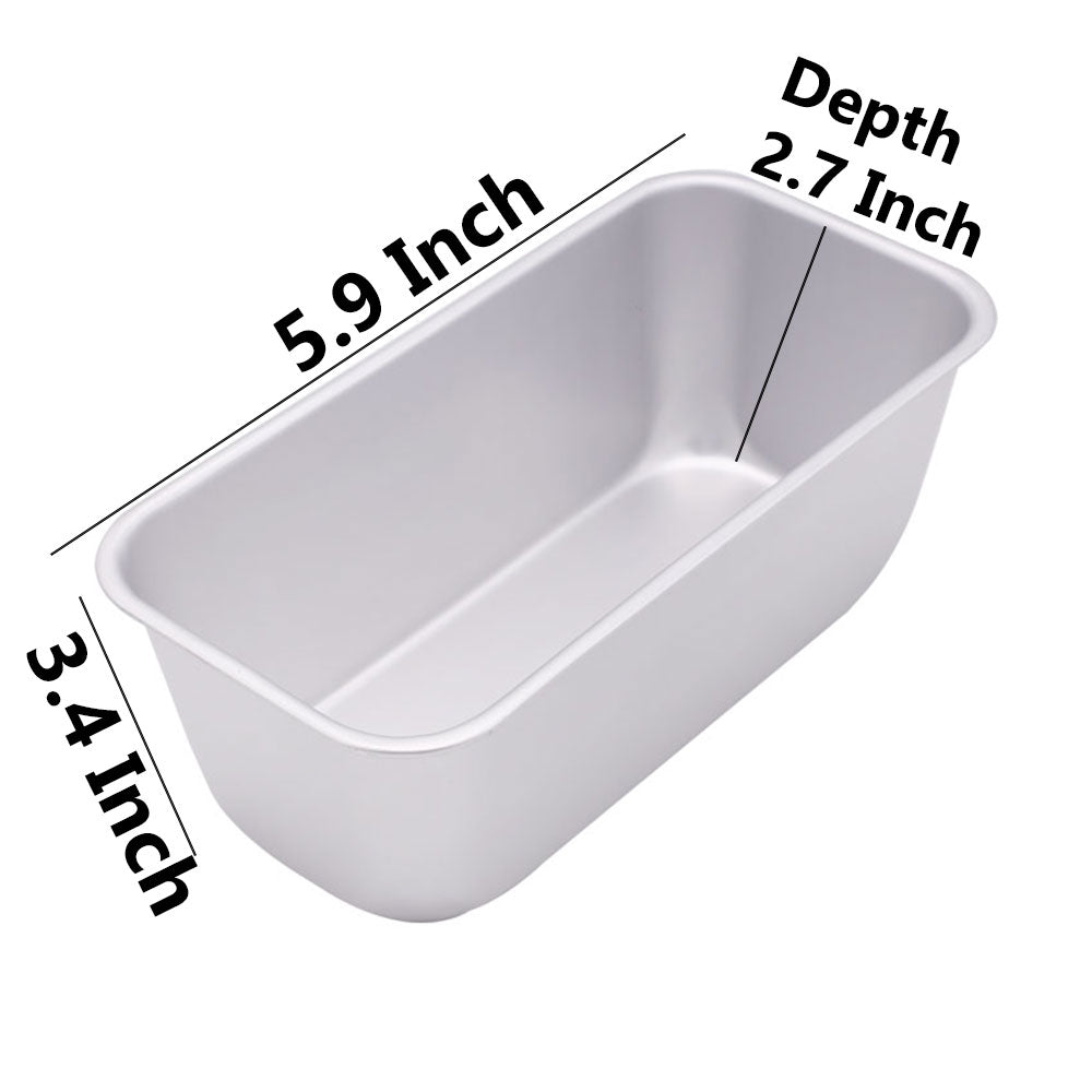 Aluminum Loaf Baking Mold 5.9Inch