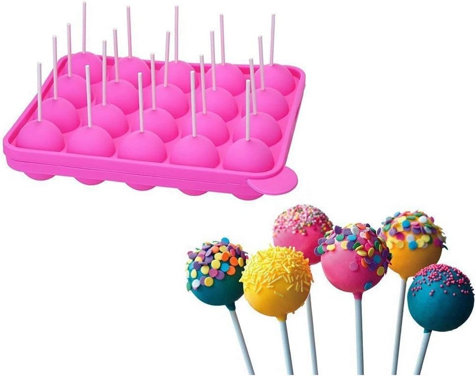 Lollipop Mold Silicone 2Pcs 12 Cavity