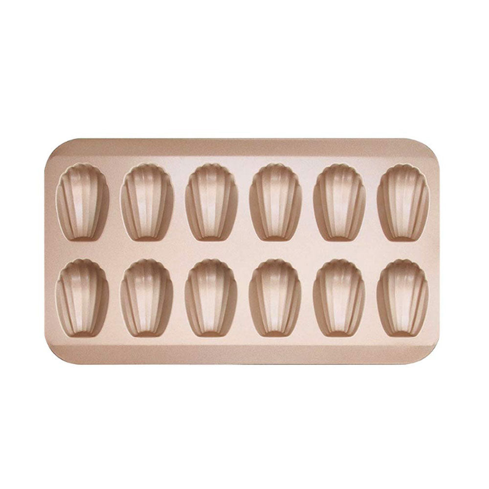 Shell Cookie Tray Non Stick 12 Cavity