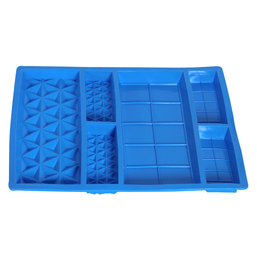 3 Design Silicone Chocolate Bar Mold 6 Cavity