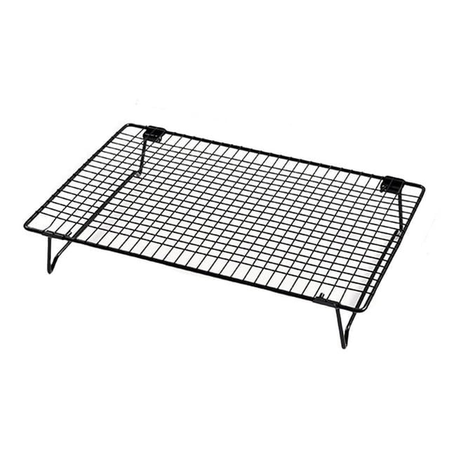 Cooling Rack Non Stick Rectangle 42x28cm With Stand