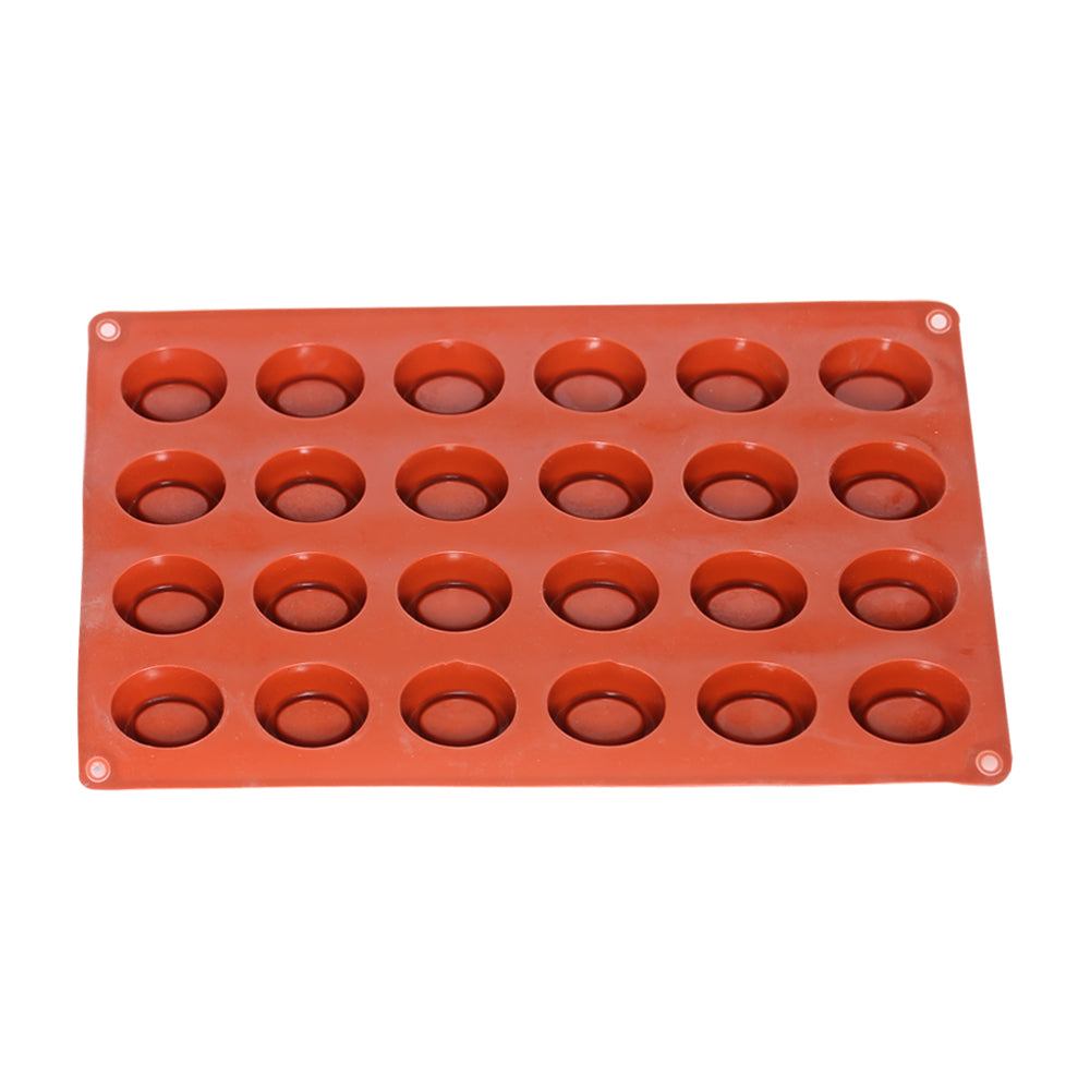 Oval Silicone Baking Mold 24 Cavity