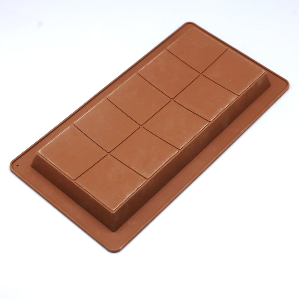 DairyMilk Silicone Chocolate Block Mold 10 Cavity