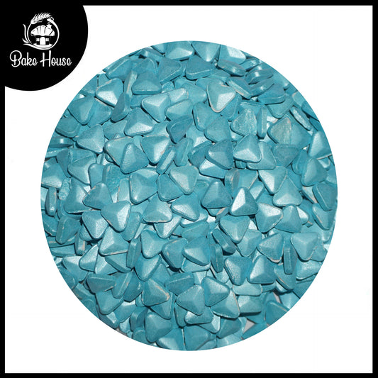 Bake House Aqua Blue Triangle Edible Sprinkles