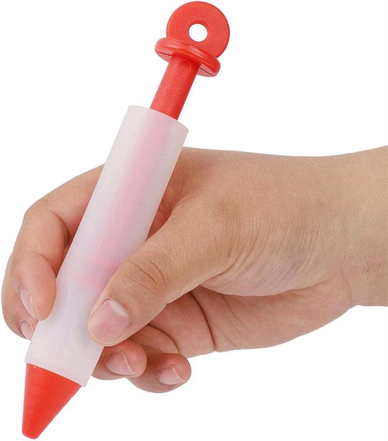 Cake Icing Writing Pen With 4 Plastic Nozzles