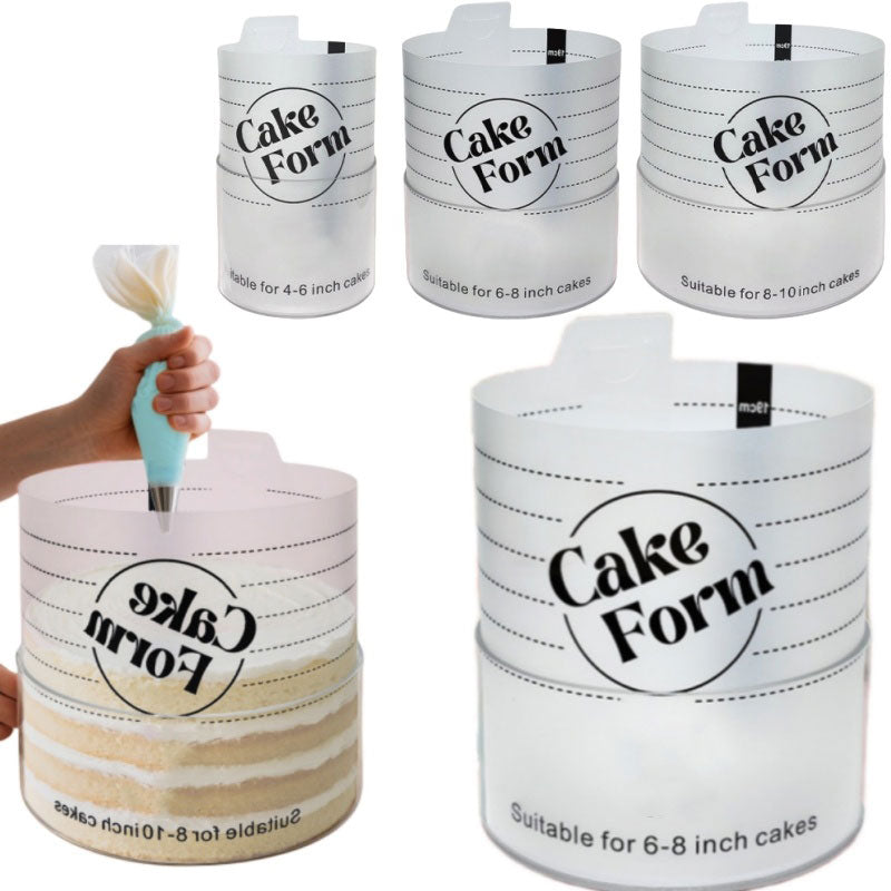 Acrylic Round Cakeform 3Pcs Set