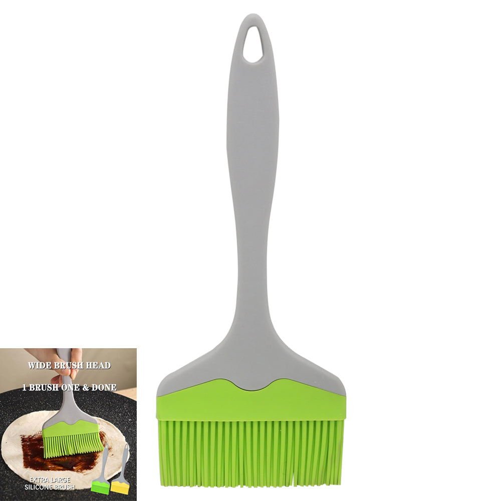 Silicone BBQ & Pastry Brush With Plastic Handle