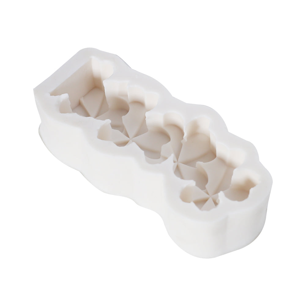 Bunch Of Flower Silicone Candle Mold