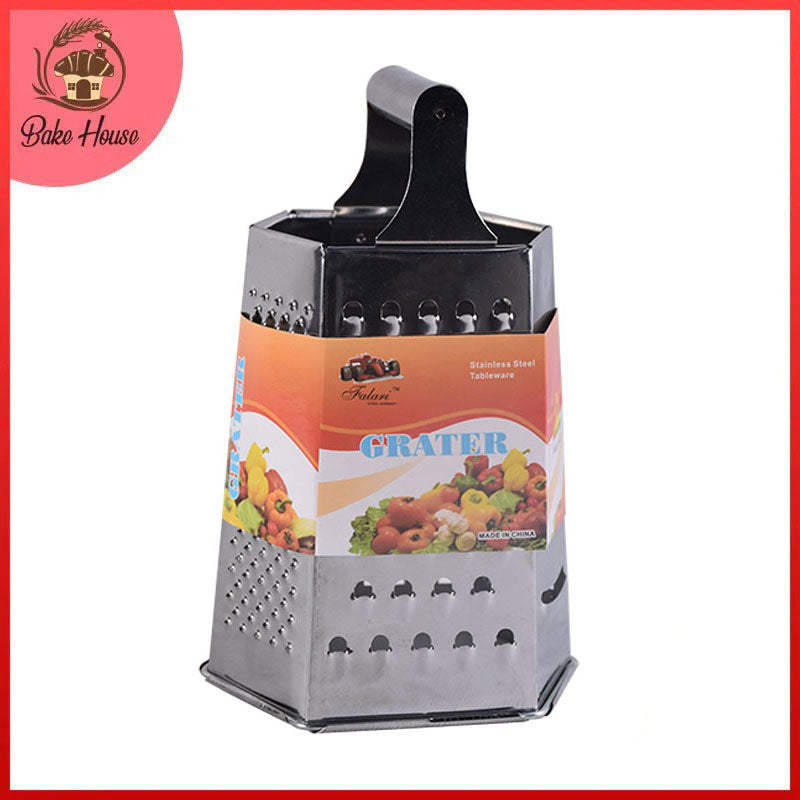 6 Sided Stainless Steel Vegetable Grater & Slicer