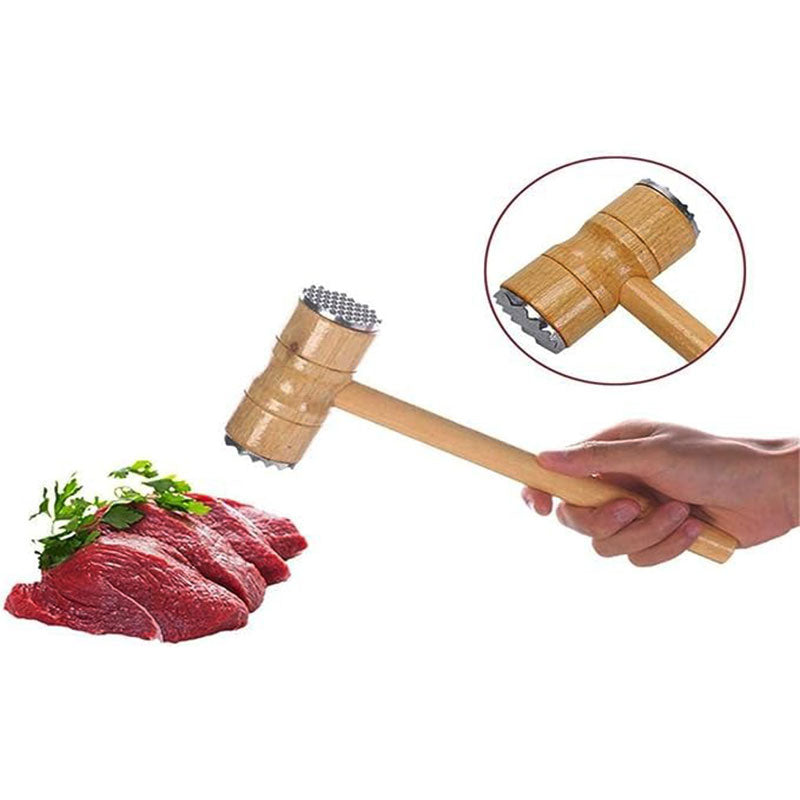 Wood Meat Hammer
