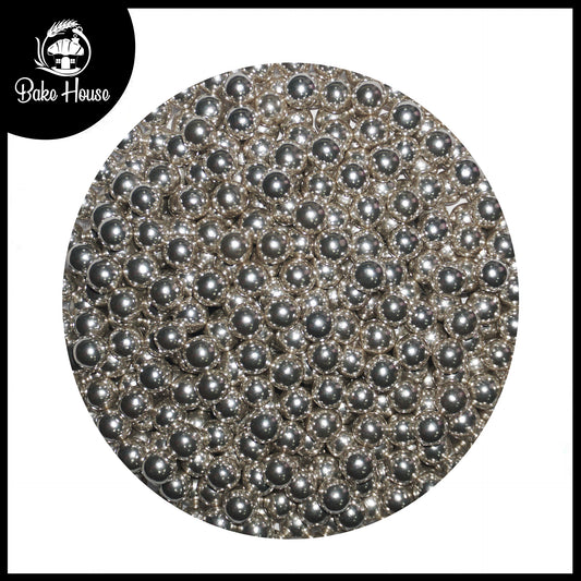 Bake House Chrome Silver Pearl Sprinkles
