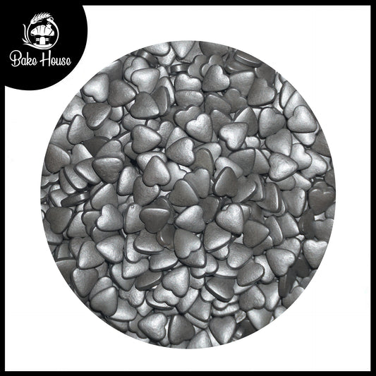 Bake House Graphite Heart Sprinkles