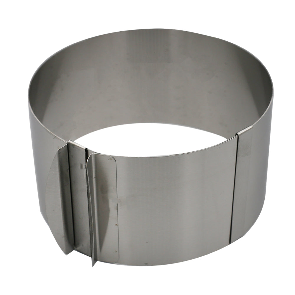 Stretchable (16-30cm) Mousse Cake Ring Stainless Steel