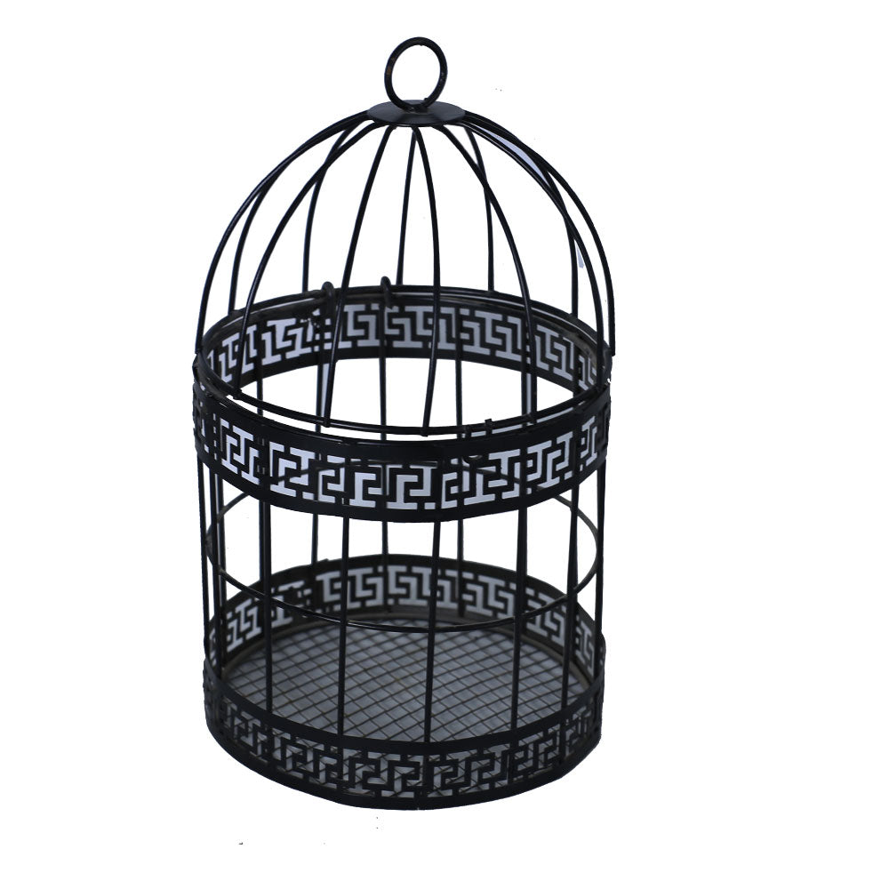 Bird Cage 3pcs Set Black