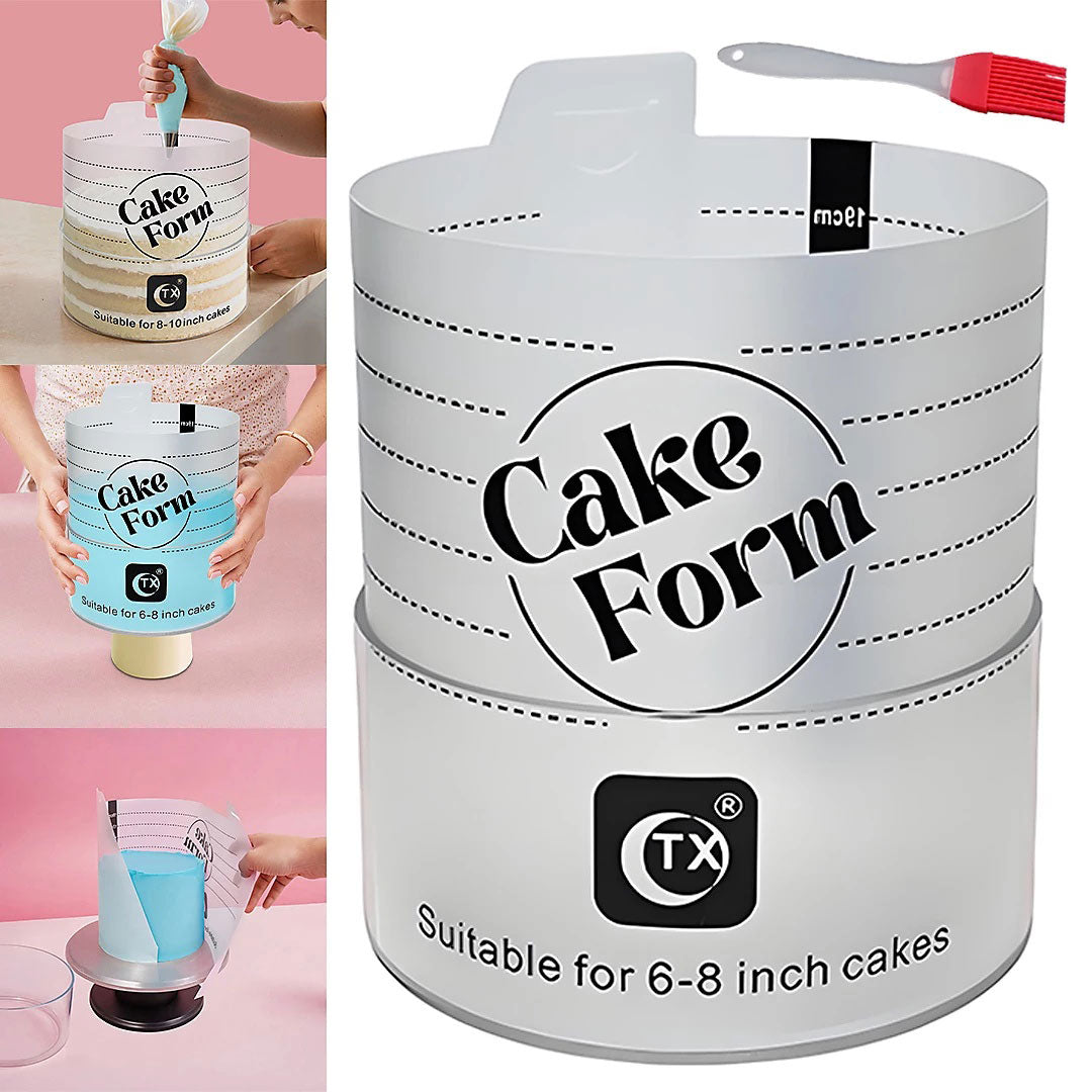 Acrylic Round Cakeform 3Pcs Set