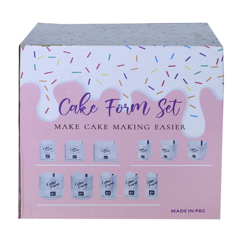 Acrylic Round Cakeform 3Pcs Set
