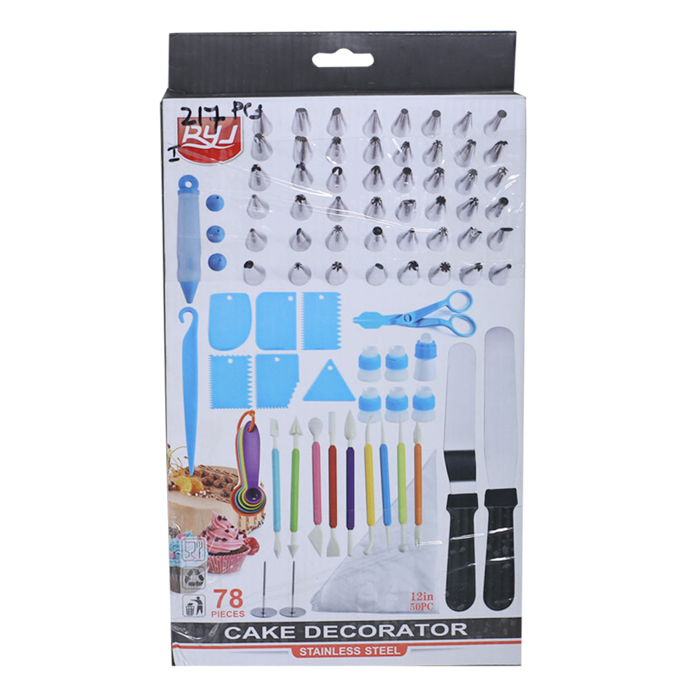 Cake Decorating & Baking Deal 78-Pieces Set Free Delivery All Over Pakistan