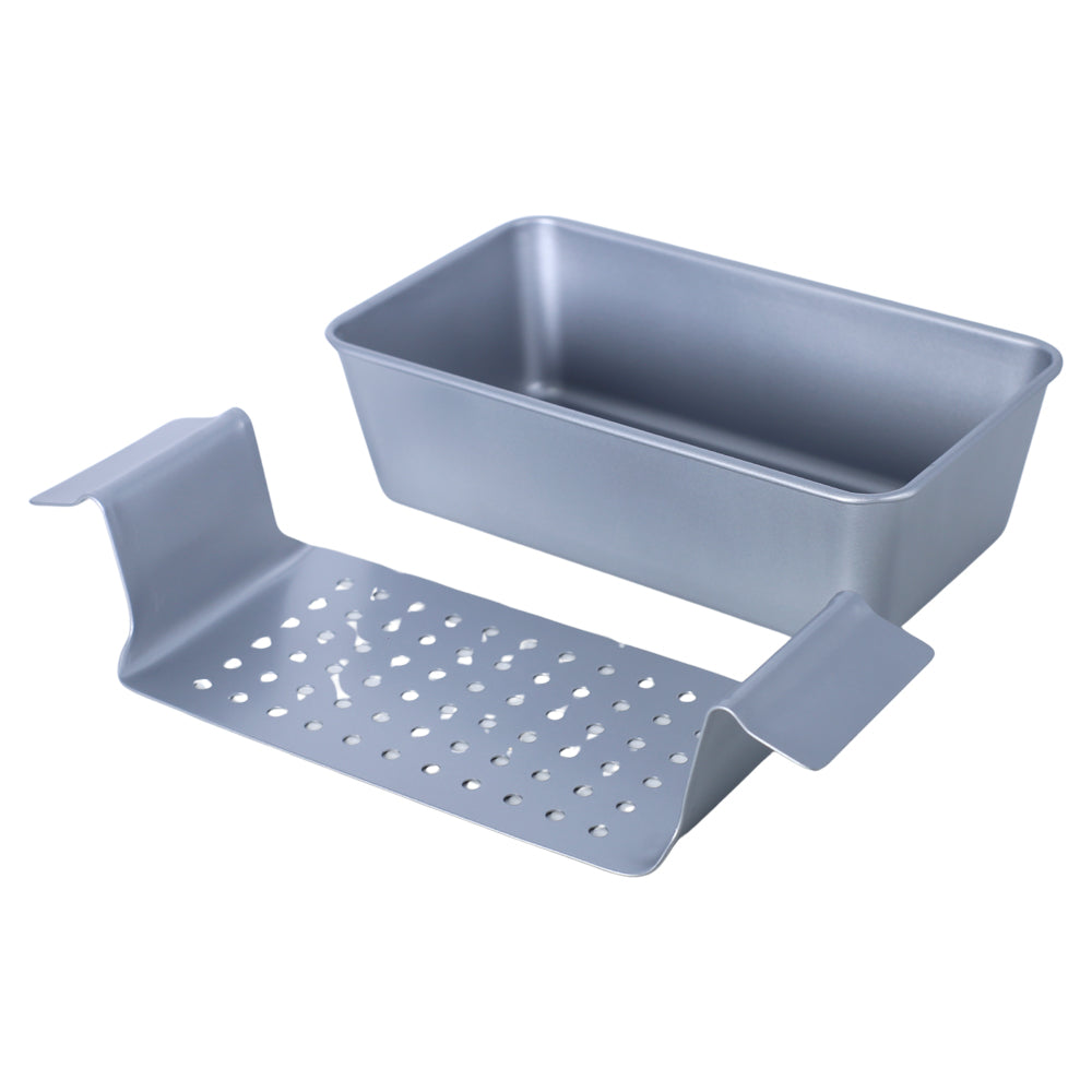 Non-Stick Meat Loaf Pan Set 12.5 Inch