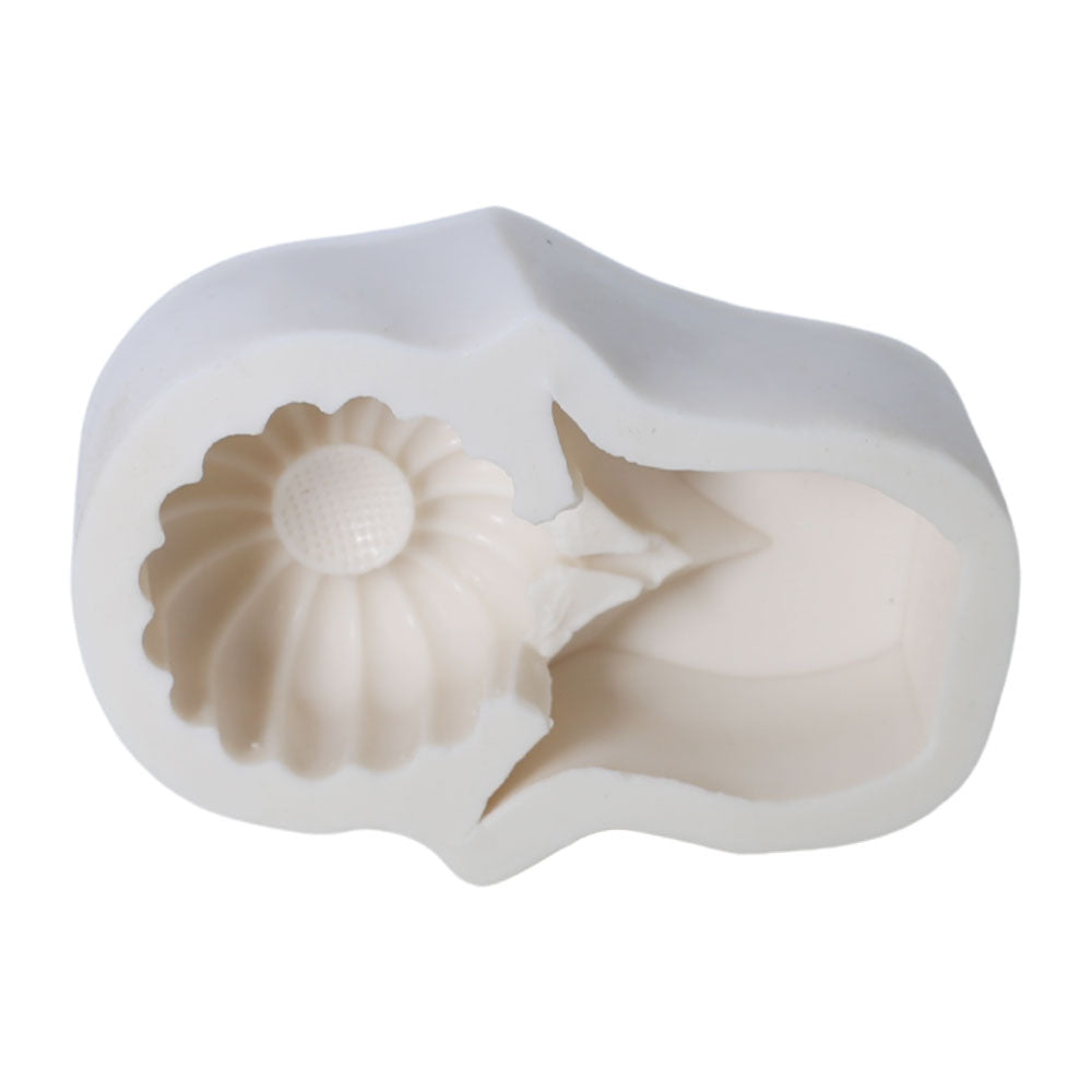 Daisy Flower Shape Silicone Candle Mold