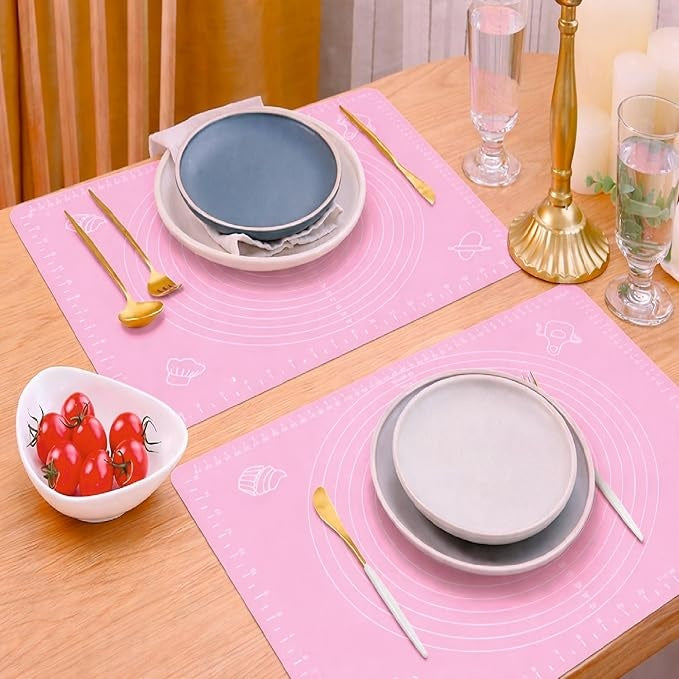 Silicone Fondant Rolling Mat With Measurements Of 41 x 58cm