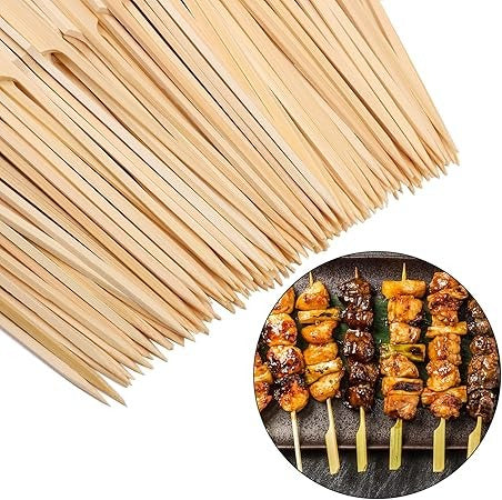 Wooden Bamboo Skewers 9cm