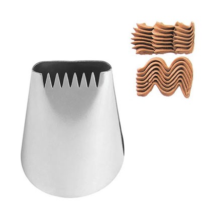 895 Basket Icing Nozzle Tip Stainless Steel