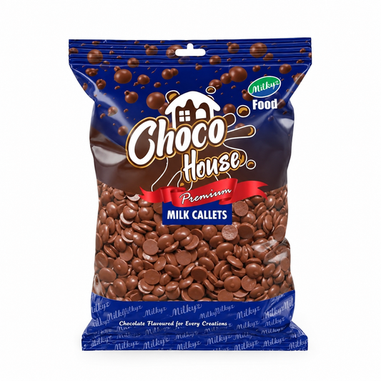 Milkyz Food Choco House Premium Milk Callets 1KG Pack