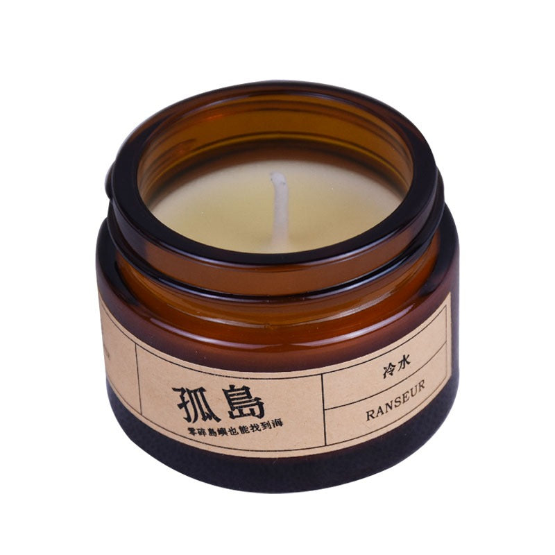 Delicate Aroma Sensation Scented Candle With Glass Jar 4.5 cm