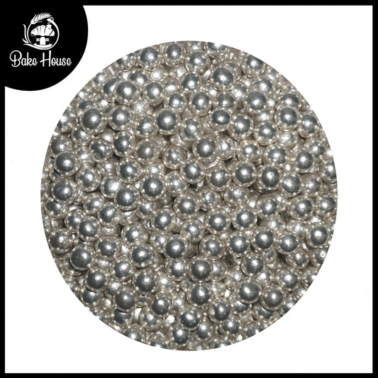 Bake House Metallic Silver Pearl Sprinkles (Small)