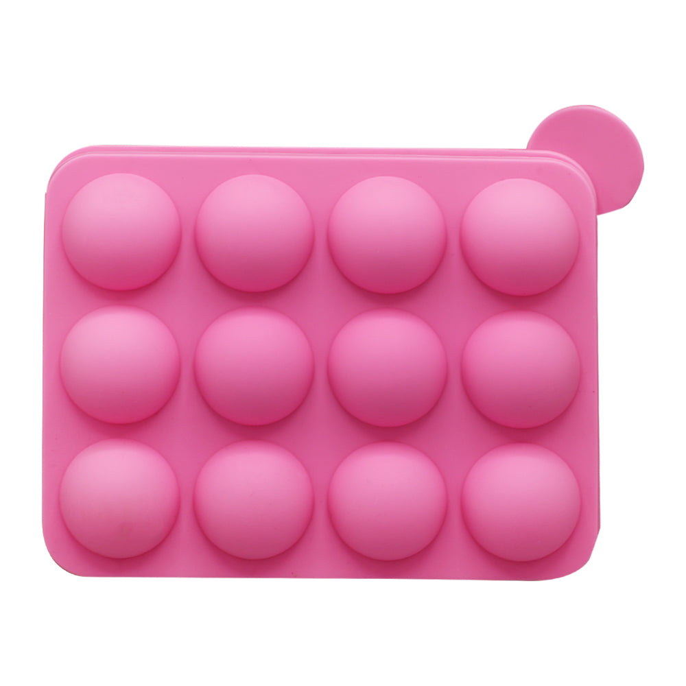 Lollipop Mold Silicone 2Pcs 12 Cavity