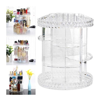 Acrylic Cosmetic Rotating Organizer