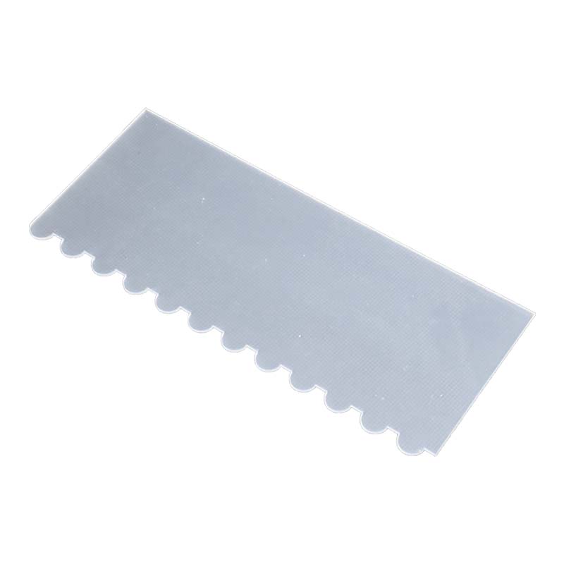 Acrylic Double Sided, Cake Edges Decorating Comb Design 02