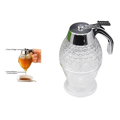 Acrylic Honey Storage Bottle & Dispenser