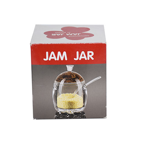 Acrylic Jam Jar With Spoon