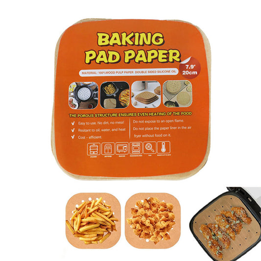Air Fryer Square Disposable Paper 20cm