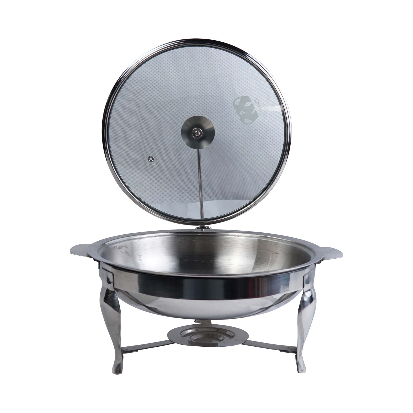 Stainless steel Chafing Dish, Food Warming Buffet Serving Pot Design 01 (28cm) with Tealight Candle