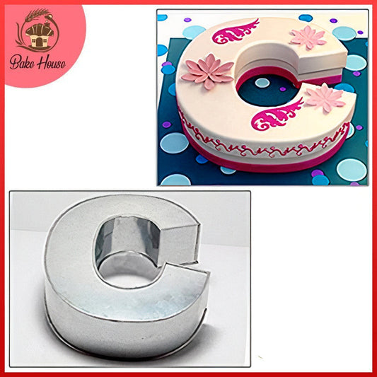 Alphabet Letter C Steel Cake Baking Mold