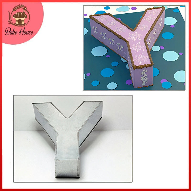 Alphabet Letter Y Steel Cake Baking Mold
