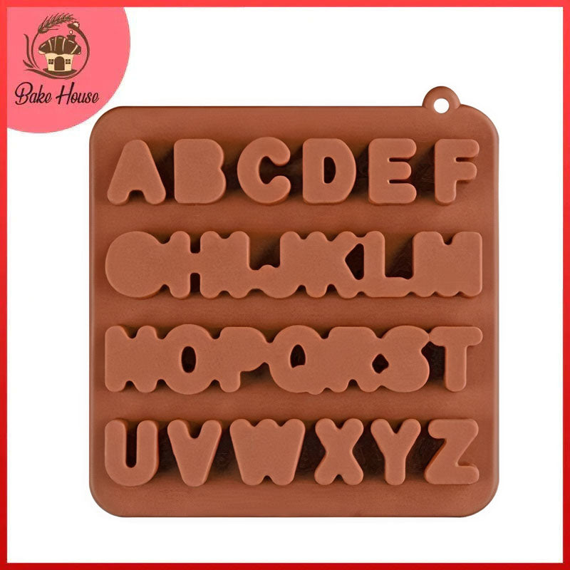 Alphabet Silicone Chocolate Mold