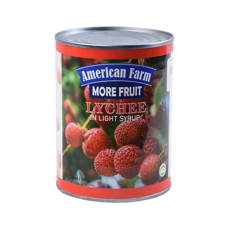American Farm Lychee in Light Syrup 565g