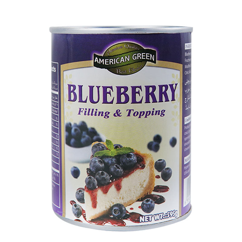 American Green Blueberry Filling & Topping 595g