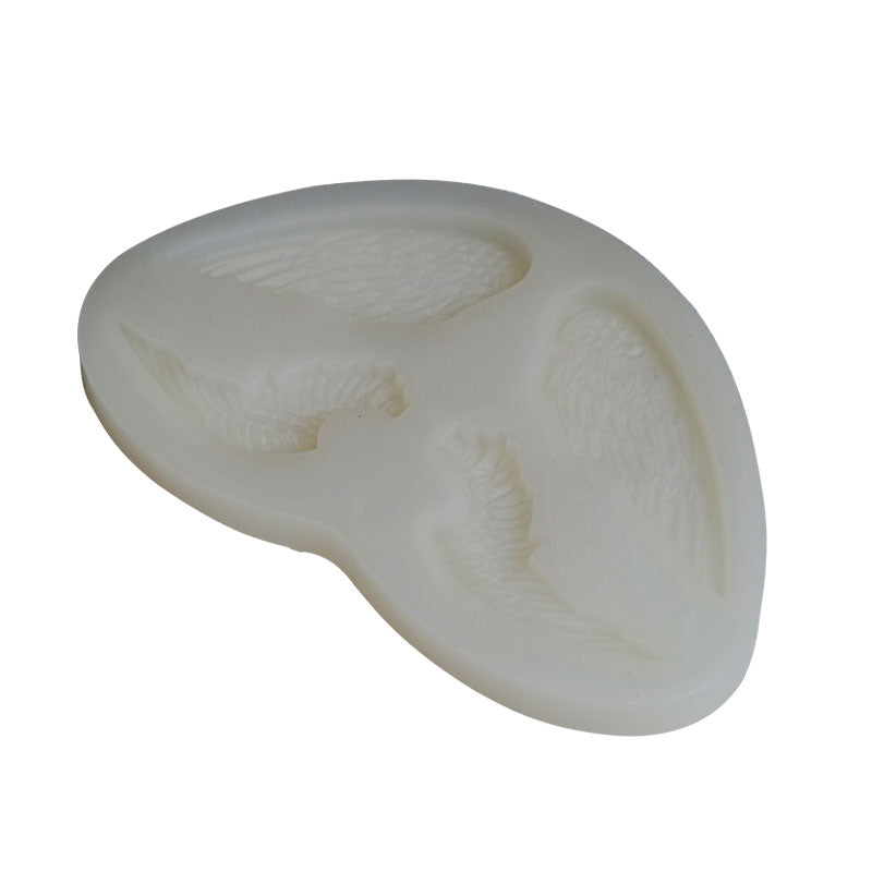 Angel Wings Silicone Fondant & Chocolate Mold 4 Cavity Design 02