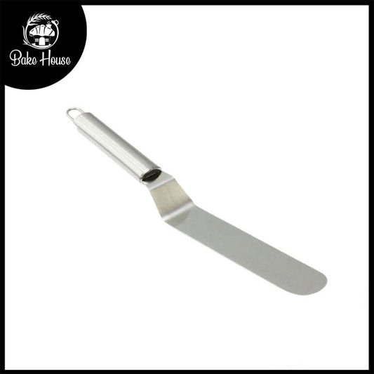 Angled Spatula Knife Full Stainless Steel Medium