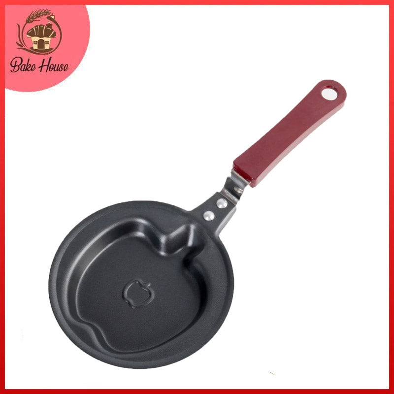 Apple Shape Mini Egg Fry Pan Non Stick